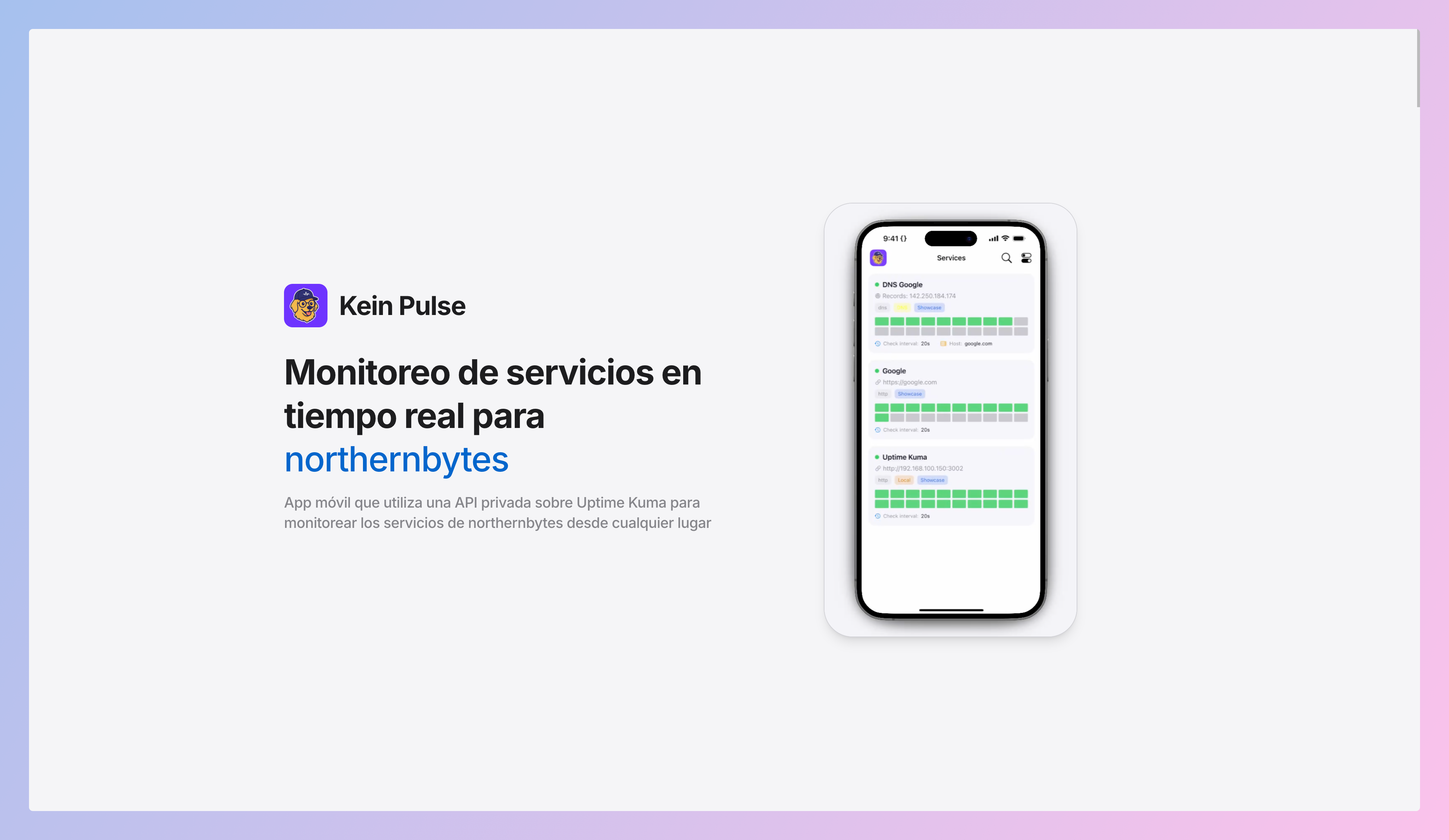 Captura de pantalla de Kein Pulse