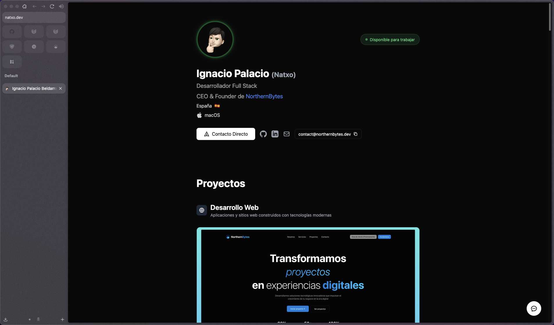 Mi configuración de Zen Browser